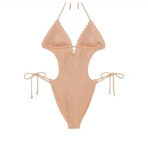 Victoria's Secret NWTs Swim Crochet Monokini One-Piece Swimsuit